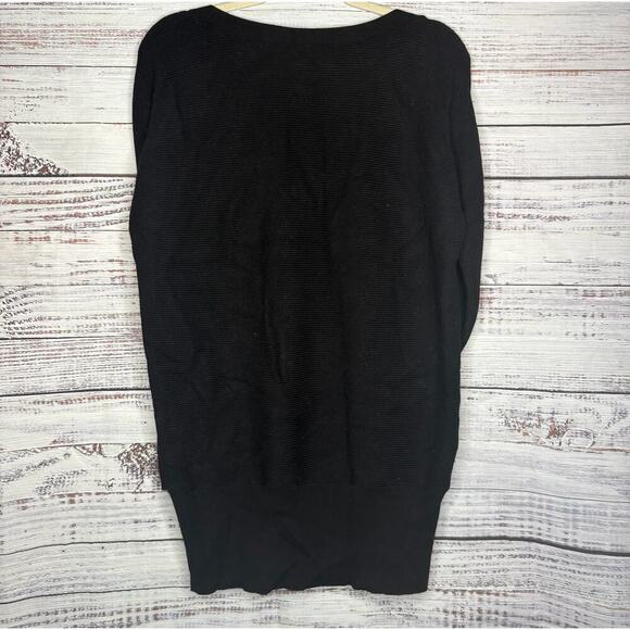 White House Black Market Black Sweater - Picture 3 of 4